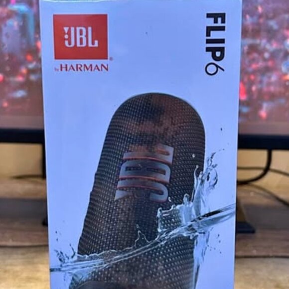 JBL Flip 6 Portable Bluetooth Speaker – 12 Hours Playtime – Waterproof – Powerfu - Picture 1 of 1